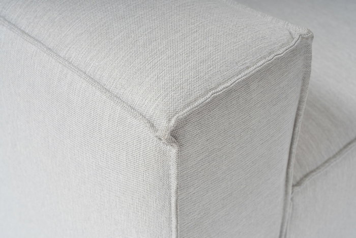 Atelier Del Sofa Sofá Esquinero Gris Lino 297 cm x 190 cm